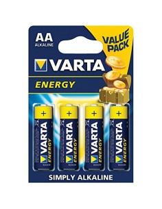 varta energy pile formato aa stilo alcaline 1.5v - 4 pezzi: tuttocasashop.it: altro - bazar