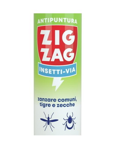 zig zag insetti-via antipuntura zanzare e zecche 100ml - lime amaro: tuttocasashop.it: igiene e cura della persona