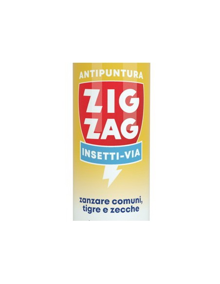 zig zag insetti-via antipuntura zanzare e zecche 100ml - geranio citronella: tuttocasashop.it: igiene e cura della persona
