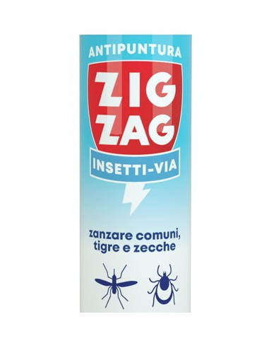 zig zag insetti-via antipuntura zanzare e zecche - 100ml - talco e marsiglia: tuttocasashop.it: igiene e cura della persona