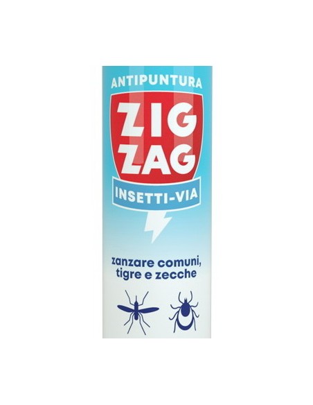 zig zag insetti-via antipuntura zanzare e zecche - 100ml - talco e marsiglia: tuttocasashop.it: igiene e cura della persona
