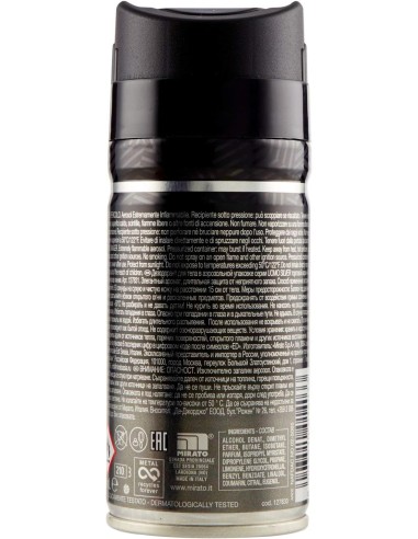 malizia uomo deodorante spray - 150ml - silver: tuttocasashop.it: igiene e cura della persona