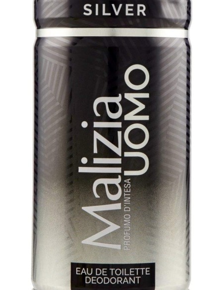 malizia uomo deodorante spray - 150ml - silver: tuttocasashop.it: igiene e cura della persona