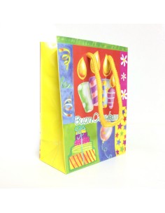 busta da regalo piccola - 15x11x6cm - decorazioni buon compleanno assortite: tuttocasashop.it: altro - bazar