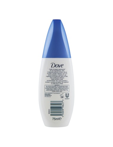 dove deodorante vapo natural no-gas 75ml - talco: tuttocasashop.it: igiene e cura della persona