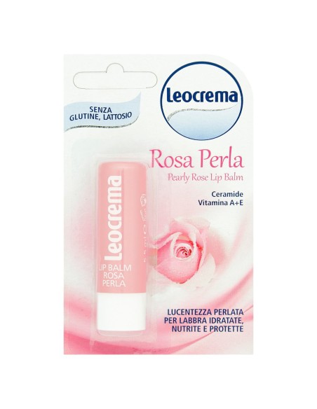 leocrema stick labbra 5.5ml - rosa perla - labbra idratate nutrute brillanti: tuttocasashop.it: igiene e cura della persona