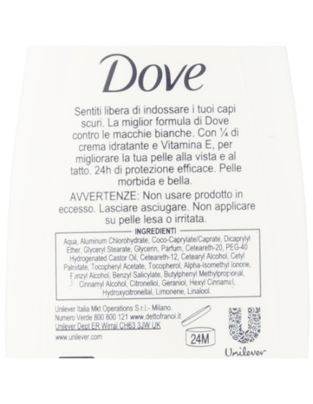dove deodorante vapo natural no-gas 75ml - invisible: tuttocasashop.it: igiene e cura della persona