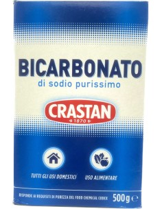 crastan bicarbonato di sodio - 500 grammi - multiuso e alimentare: tuttocasashop.it: carta & monouso