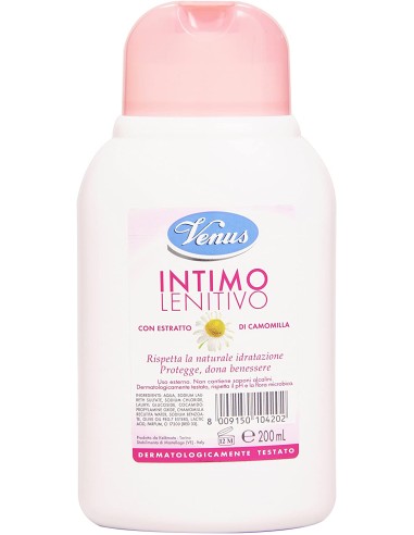 venus detergente intimo 200ml - lenitivo - con estratto di camomilla: tuttocasashop.it: igiene e cura della persona