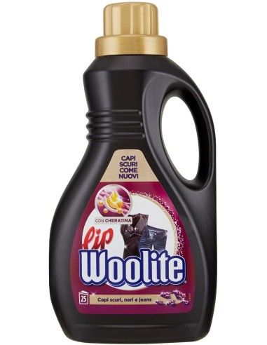 lip woolite mixnoir detersivo lavatrice e a mano - 1500ml - capi neri scuri: tuttocasashop.it: prodotti per bucato e tessuti