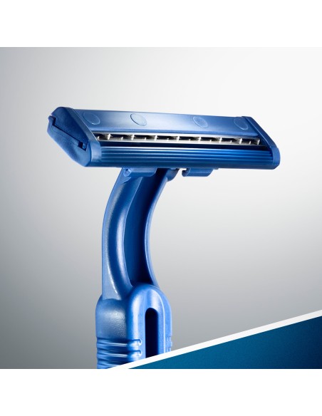 gillette blue ii rasoi radi e getta bilama - 10 pezzi - chromium coating: tuttocasashop.it: igiene e cura della persona