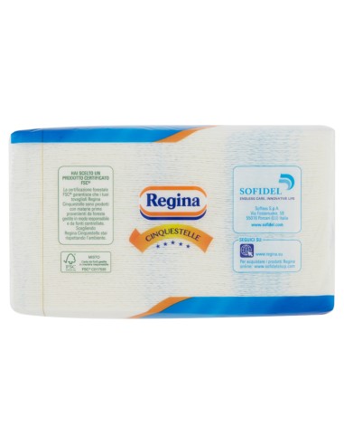regina 5 stelle - tovaglioli da tavola di carta doppio velo - 38x38cm: tuttocasashop.it: carta & monouso