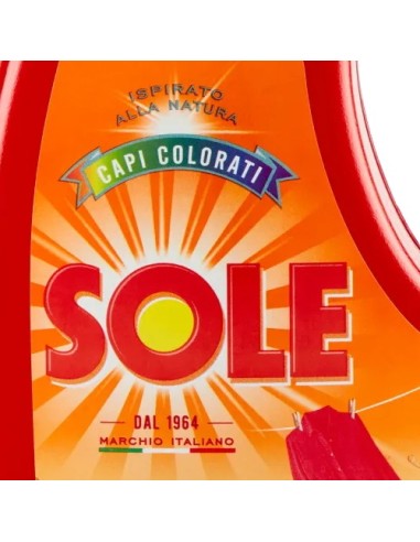 sole detersivo liquido 16 lavaggi 1l - tutti i colori - capi colorati: tuttocasashop.it: prodotti per bucato e tessuti