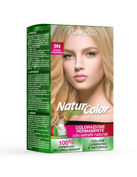 natur color renee blanche colorazione permanente - 9n biondo chiarissimo: tuttocasashop.it: igiene e cura della persona