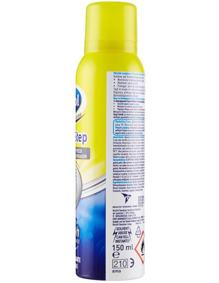 dr.scholl deodorante spray 150ml - per piedi: tuttocasashop.it: igiene e cura della persona