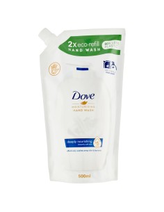 dove sapone liquido 500ml - classico - original - busta ecoricarica: tuttocasashop.it: igiene e cura della persona