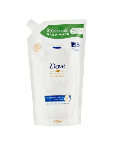 dove sapone liquido 500ml - classico - original - busta ecoricarica: tuttocasashop.it: igiene e cura della persona