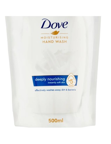 dove sapone liquido 500ml - classico - original - busta ecoricarica: tuttocasashop.it: igiene e cura della persona