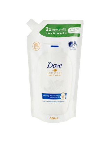 dove sapone liquido 500ml - classico - original - busta ecoricarica: tuttocasashop.it: igiene e cura della persona