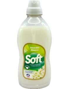 soft ammorbidente concentrato 30 lavaggi 750ml - muschio bianco: tuttocasashop.it: prodotti per bucato e tessuti