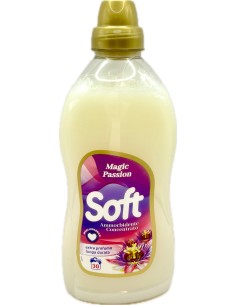 soft ammorbidente concentrato 30 lavaggi 750ml - magic passion: tuttocasashop.it: prodotti per bucato e tessuti