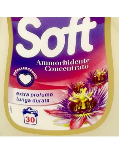 soft ammorbidente concentrato 30 lavaggi 750ml - magic passion: tuttocasashop.it: prodotti per bucato e tessuti
