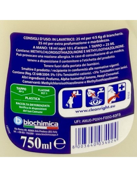 soft ammorbidente concentrato 30 lavaggi 750ml - magic passion: tuttocasashop.it: prodotti per bucato e tessuti