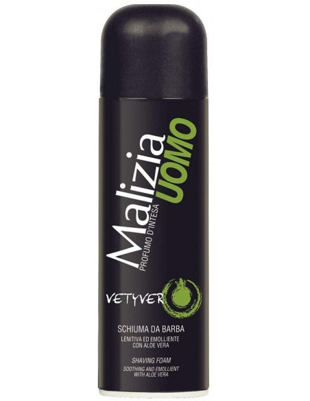 malizia uomo schiuma da marba - mini 50ml - formato viaggio - travel size: tuttocasashop.it: igiene e cura della persona