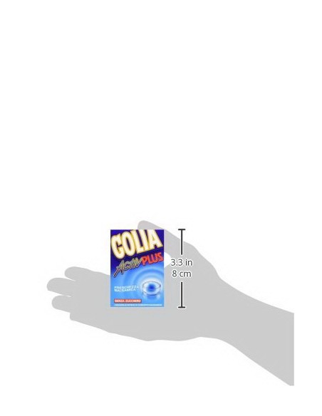 golia activ plus caramelle - 46 grammi - ripiene di sciroppo balsamico: tuttocasashop.it: igiene e cura della persona