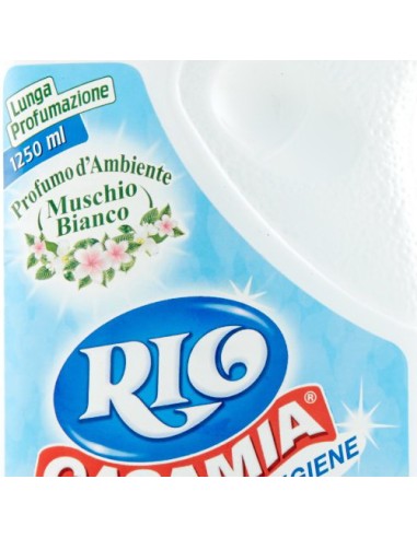 rio casamia 1250ml muschio bianco - supefici e pavimenti sapone e alcool: tuttocasashop.it: pulizia e cura della casa