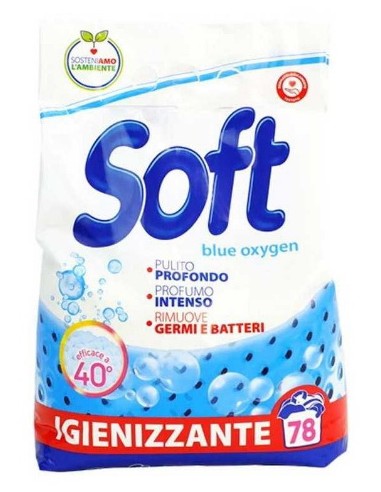soft detersivo lavatrice in polvere busta 78 misurini 3.9kg - classico: tuttocasashop.it: prodotti per bucato e tessuti