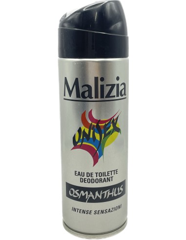 malizia unisex deodorante spray 125ml - osmantus: tuttocasashop.it: igiene e cura della persona