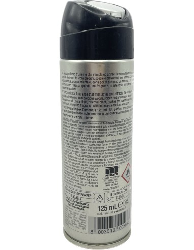 malizia unisex deodorante spray 125ml - osmantus: tuttocasashop.it: igiene e cura della persona