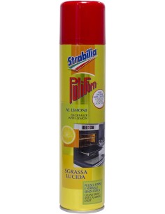 strabilia puliforn - 300ml - al limone - sgrassa e lucida forni e fornelli: tuttocasashop.it: pulizia e cura della casa