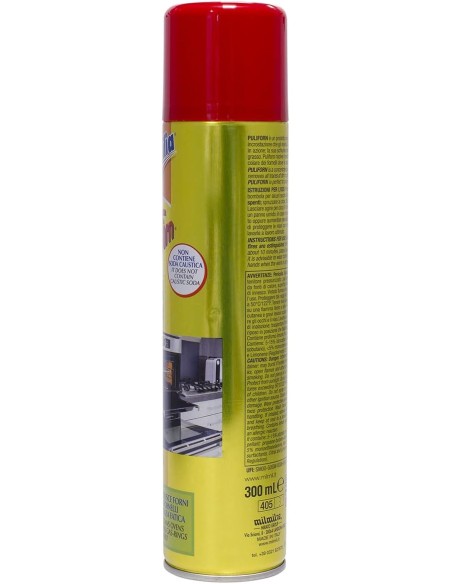 strabilia puliforn - 300ml - al limone - sgrassa e lucida forni e fornelli: tuttocasashop.it: pulizia e cura della casa