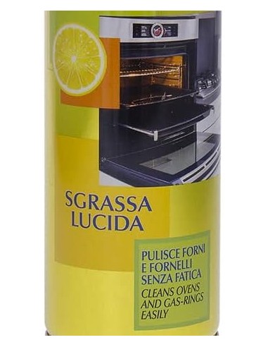 strabilia puliforn - 300ml - al limone - sgrassa e lucida forni e fornelli: tuttocasashop.it: pulizia e cura della casa