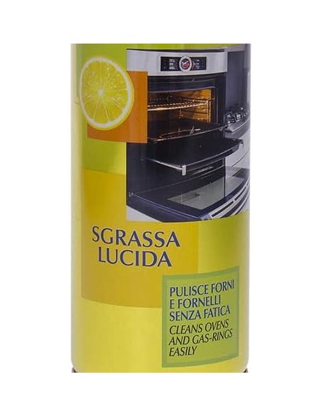 strabilia puliforn - 300ml - al limone - sgrassa e lucida forni e fornelli: tuttocasashop.it: pulizia e cura della casa