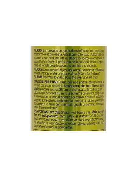 strabilia puliforn - 300ml - al limone - sgrassa e lucida forni e fornelli: tuttocasashop.it: pulizia e cura della casa