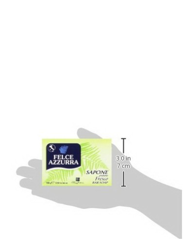 felce azzurra sapone solido - 100 grammi - fresco: tuttocasashop.it: igiene e cura della persona