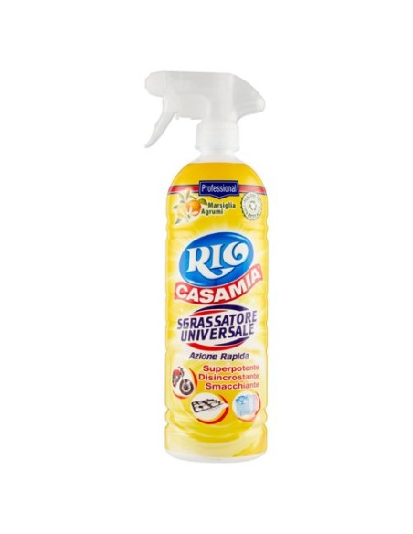 rio detergente sgrassatore spray - 750ml - marsiglia e agrumi: tuttocasashop.it: pulizia e cura della casa