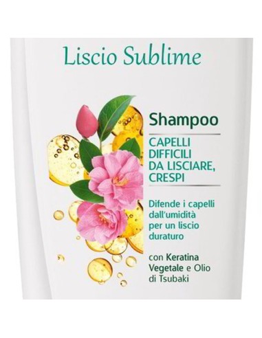 vidal shampoo 250ml - liscio sublime - keratina vegetale e olio di tsubaki: tuttocasashop.it: igiene e cura della persona