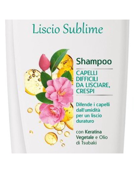 vidal shampoo 250ml - liscio sublime - keratina vegetale e olio di tsubaki: tuttocasashop.it: igiene e cura della persona