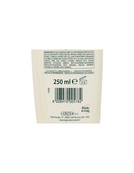 vidal shampoo 250ml - liscio sublime - keratina vegetale e olio di tsubaki: tuttocasashop.it: igiene e cura della persona