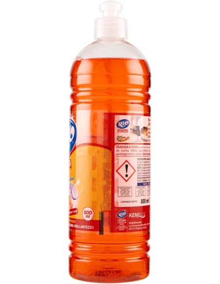 rio detersivo per piatti - 800ml - pompelmo: tuttocasashop.it: pulizia e cura della casa