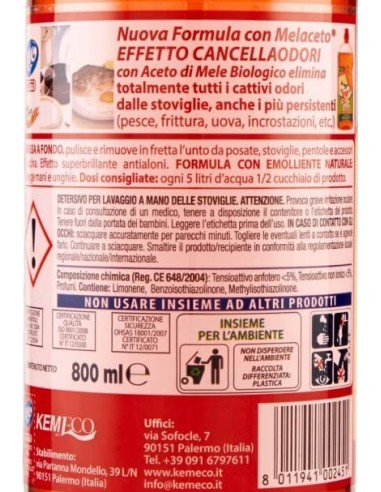 rio detersivo per piatti - 800ml - pompelmo: tuttocasashop.it: pulizia e cura della casa