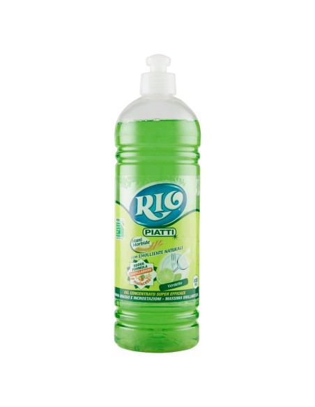 rio detersivo per piatti - 800ml - verdello - lime - con melaceto: tuttocasashop.it: pulizia e cura della casa