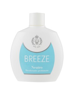 breeze deodorante squeeze no-gas - 100ml - neutro: tuttocasashop.it: igiene e cura della persona