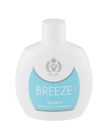 breeze deodorante squeeze no-gas - 100ml - neutro: tuttocasashop.it: igiene e cura della persona