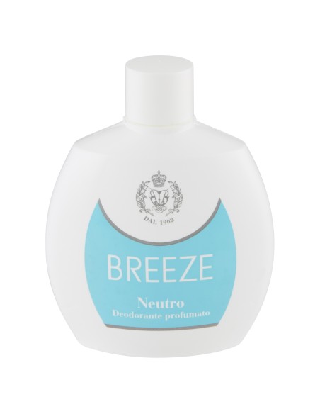 breeze deodorante squeeze no-gas - 100ml - neutro: tuttocasashop.it: igiene e cura della persona