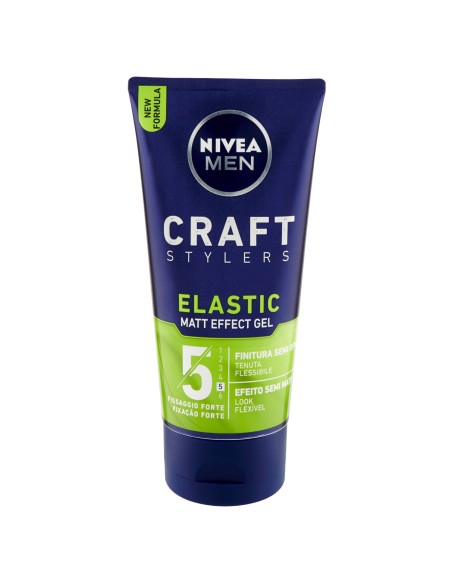 nivea hair gel per capelli tubo 150ml - n.5 - elastic matt effect flessibile: tuttocasashop.it: igiene e cura della persona